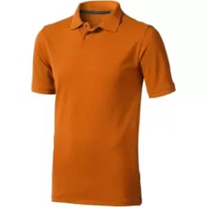 Elevate Mens Calgary Short Sleeve Polo (Pack of 2) (L) (Orange)