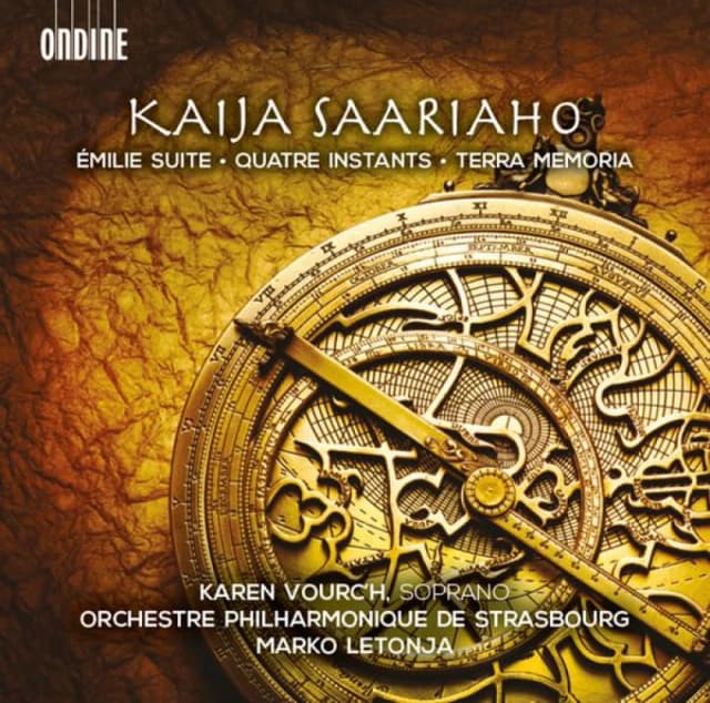 Kaija Saariaho - Kaija Saariaho: Emilie Suite/Quatre Instants/Terra Memoria CD Album - Used