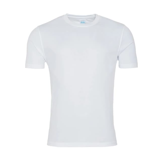 AWDis AWDis Men Just Cool Smooth Short Sleeve T-Shirt in White Size: X-Small White XS Male 5057520071756