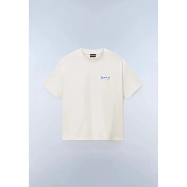 Womens T-Shirt Napapijri Iliana Blanc Female XL