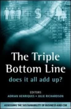 The Triple Bottom Line by Adrian Henriques Paperback