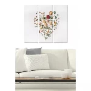 MDF391746814 Multicolor Decorative MDF Painting (3 Pieces)