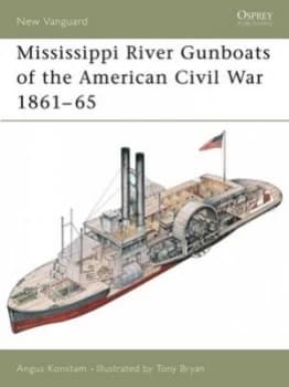 Mississippi River Gunboats of the American Civil War 1861-65 by Angus Konstam Paperback