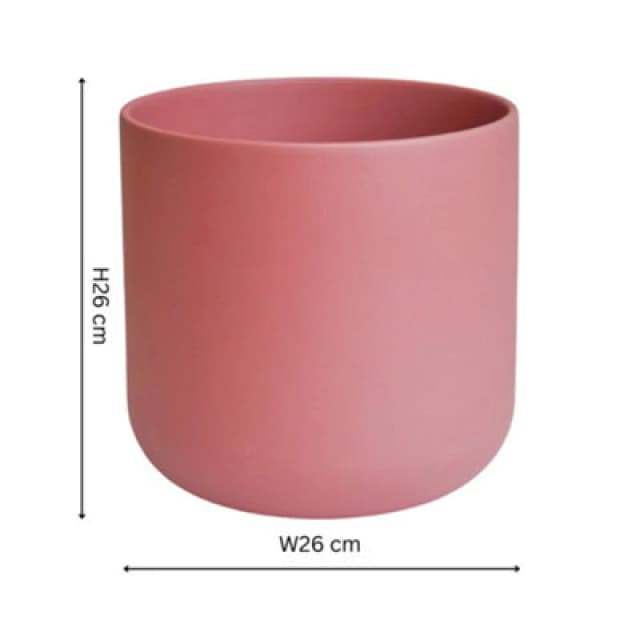 Ivyline Lisbon Planter Blush Rose H26Cm D26Cm