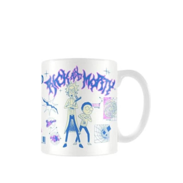 Rick & Morty Rave Rickvival Mug White unisex