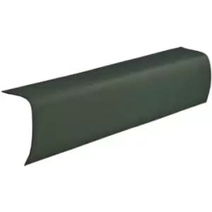 Corrugated Bitumen Edge Piece - Green - 1m