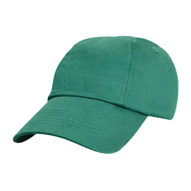 Result Cotton Low Profile Baseball Cap in Jade Jade Unisex One Size