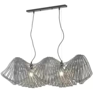 Onli Camino Bar Pendant Ceiling Light, Titanium, E27