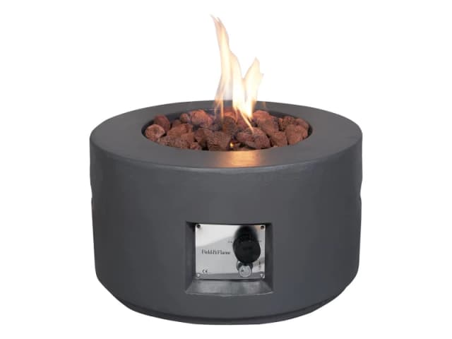 Field & Flame Canna Gas Fire Pit in Grey Grey Unisex