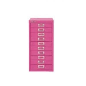 Bisley 10 Drawer Cabinet Fuschia BY78742
