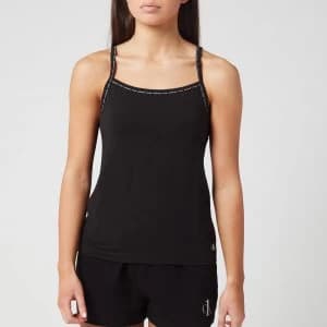 Calvin Klein Womens 2 Pack Camisole Top - Black - XS