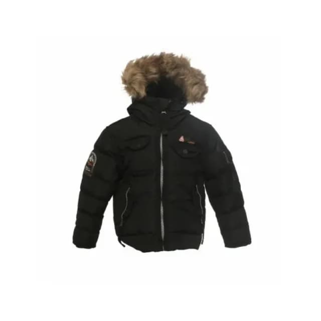 Peak Mountain Children's ski jacket Peak Mountain Ecoflik Noir Male 5 ans ECOFLIK/3-8/NM-NOIR