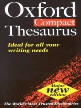 The Oxford Compact Thesaurus by Maurice Waite Hardback