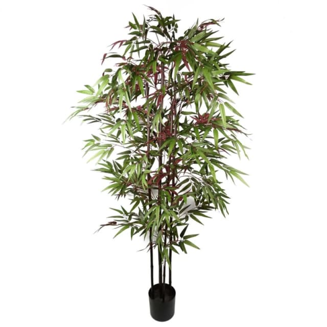 Leaf Artificial Fake Bamboo Tree Realistic Large Screening 6ft Botanik Green