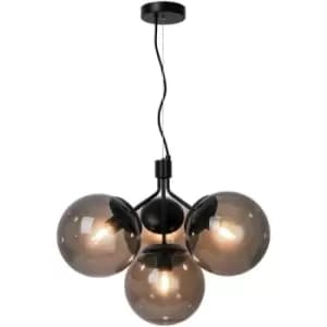 Nordlux Ivona 4 Arm Ceiling Pendant Light - Black