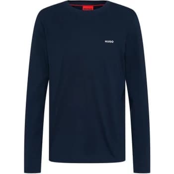 Hugo Derol Long Sleeve T Shirt - Blue