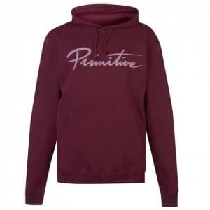 Primitive Logo Hoodie - Burgundy