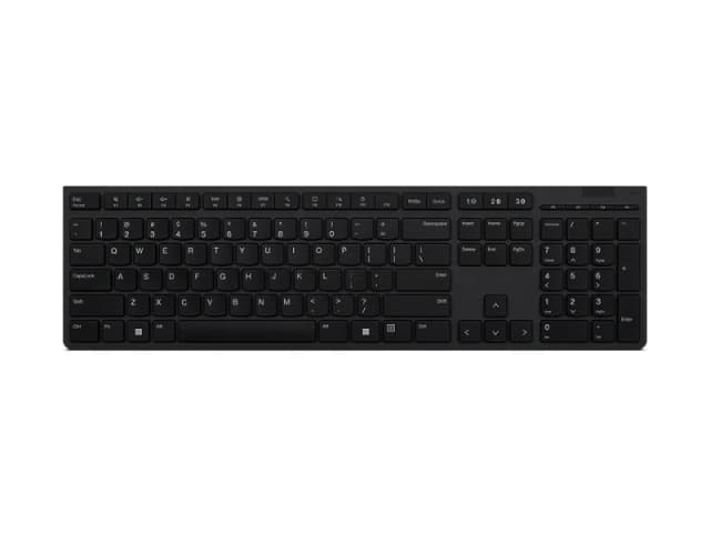Lenovo 4Y41K04067 keyboard RF Wireless + Bluetooth Portuguese Grey