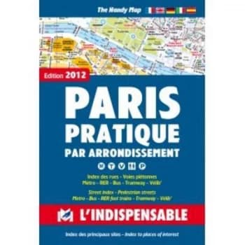 Paris Pratique Par Arrondissement Edition 2012 Paperback