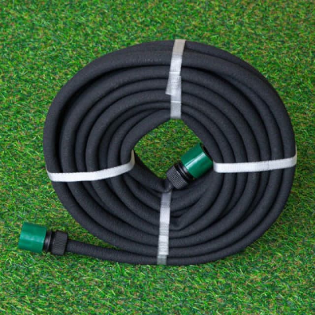 Samuel Alexander 15M X 12.5mm Porous Garden Flower Bed Soaker Hose Pipe