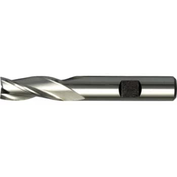 14.00MM HSS-Co 8% 3 Flute Weldon Shank Slot Drills - Uncoated