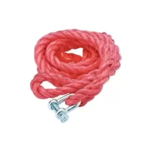4000kg Capacity Tow Rope with Flag (65297) - Draper