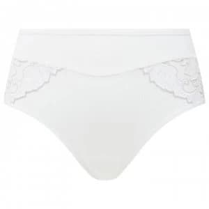 Florale Iris Maxi Briefs - White