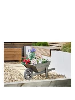 Smart Garden Wheelbarrow Planter - Slate