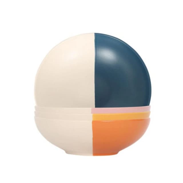 Nicola Spring Dipped Stoneware Pasta Bowls Set - 20.5Cm - Multicolour - Pack Of 4