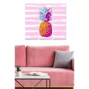 MDF574810756 Multicolor Decorative MDF Painting (3 Pieces)