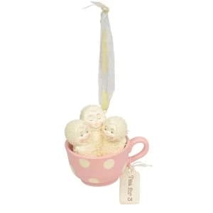 Tea for Three Snowbaby Hanging Ornament