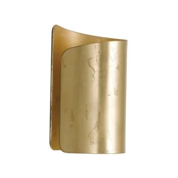 Fan Europe Lighting - Fan Europe Imagine - Curved Glass Wall Light, Golden Leaf, E27