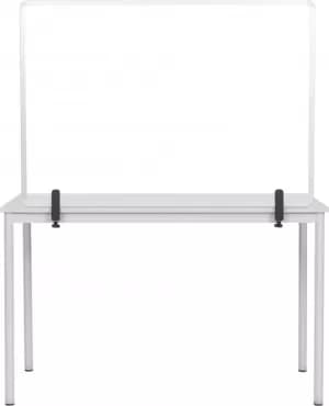 Bi-Office Protector Desktop Board 3mm 900x600mm Aluminium GL07019101