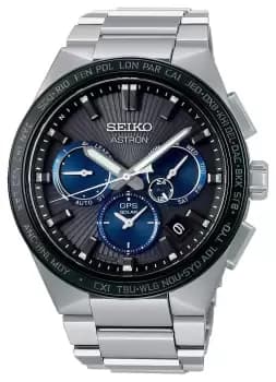 Seiko SSH119J1 Astron aSunray Dark Nighta GPS Solar 5X Watch