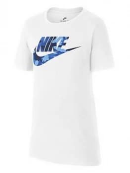 Boys Nike OLDER BOYS NSW FUTURA CAMO TEE White Size L12 13 Years