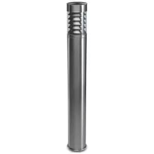 05-leds C4 - Priap outdoor bollard, 80 cm, stainless steel and polycarbonate