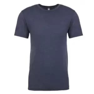 Next Level Mens Tri-Blend Crew Neck T-Shirt (3XL) (Indigo)