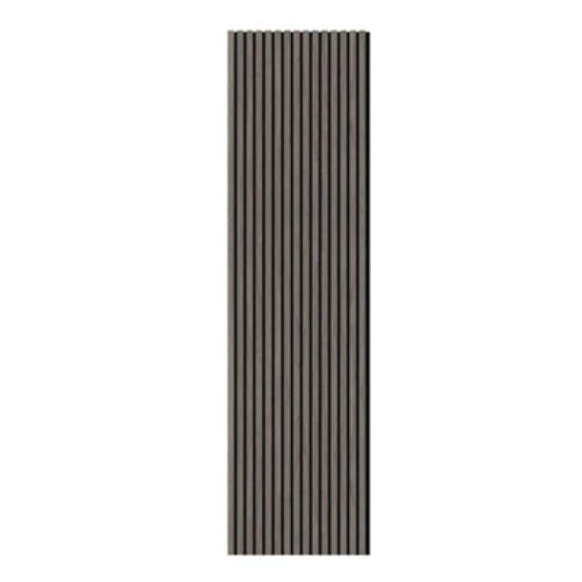 Wall Panels UK Slat Acoustic Wall Panel ( 2 Pack ), Black 8034