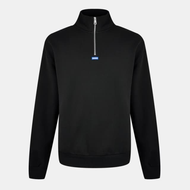 Hugo Kneeler quarter Zip Sweatshirt - Black L