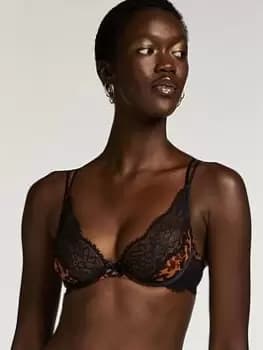 Hunkemoller Evie up, Black, Size 34B, Women