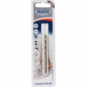 Draper Expert HSS Cobalt Drill Bit 4.5mm Pack of 1
