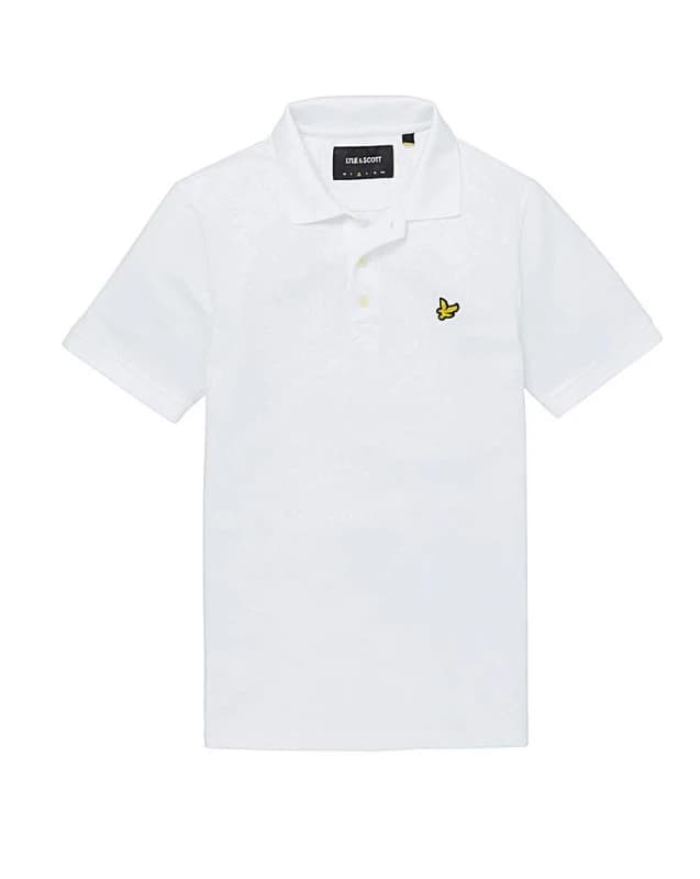 Lyle & Scott Lyle & Scott Logo Polo Shirt White Male 5XL66/68 VY46710