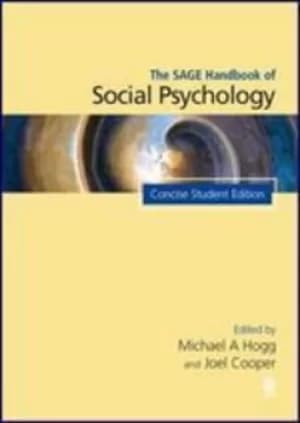 The SAGE handbook of social psychology by Michael Hogg