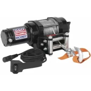 Sealey - ATV1135 ATV/Quad Recovery Winch 1135kg (2500lb) Line Pull 12V