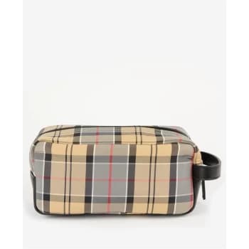 Barbour Wetherham Tartan Washbag - Beige