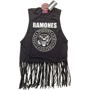 Ramones - Vintage Presidential Seal Womens Large T-Shirt - Black