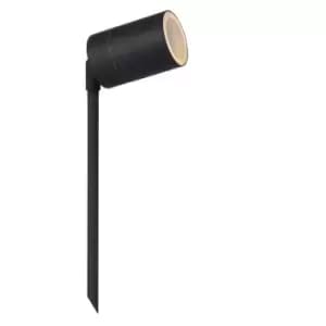 Lucide ArneLed Modern Spike Garden Spotlight Outdoor 63cm LED GU10 1x5W 2700K IP44 Black