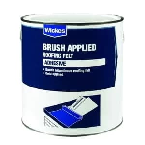 Wickes Brush Applied Roofing Felt Adhesive 2.5L