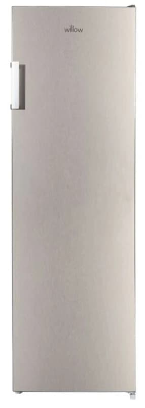 Willow 206L Total No Frost Tall Freezer with 4* Rating in Silver Silver Unisex