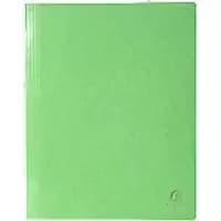 Exacompta Iderama Flat Bar Folder 380805B Glossy coated card 24 (W) x 32 (H) cm Anise green 2 Packs of 5